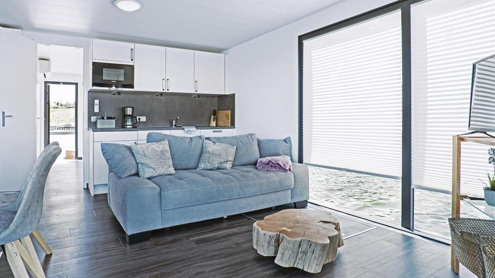 Geiseltalsee Hausboot - Floating House - Hausboot Junior Braunsbedra Εξωτερικό φωτογραφία